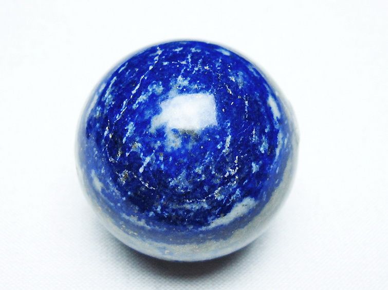 ラピスラズリ丸玉 36mm [t218-3562] 1枚目