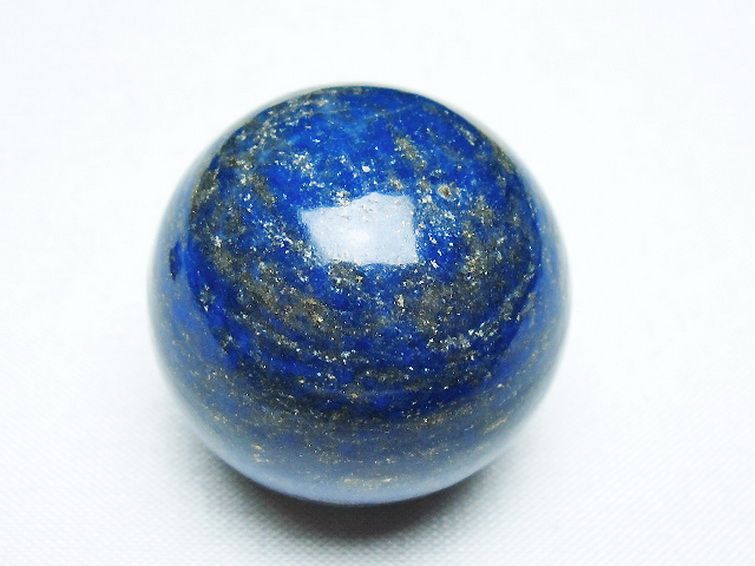 ラピスラズリ丸玉 32mm [t218-3591] 1枚目