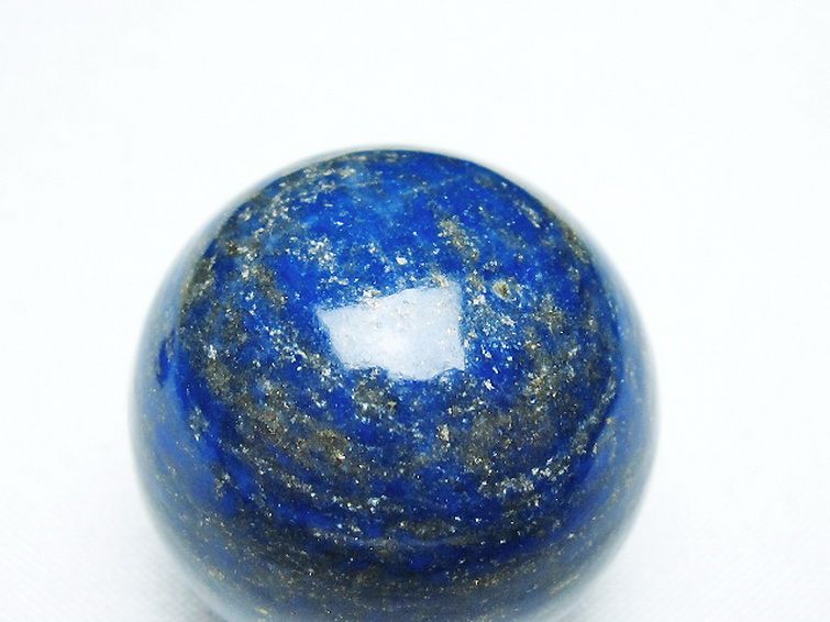 ラピスラズリ丸玉 32mm [t218-3591] 2枚目
