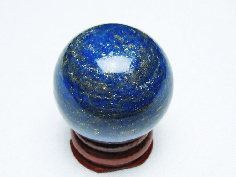 ラピスラズリ丸玉 32mm [t218-3591] 3枚目