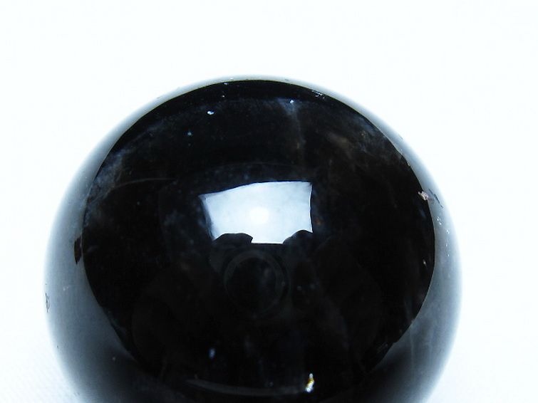 モリオン 純天然 黒水晶 丸玉 36mm [t220-10145] 2枚目
