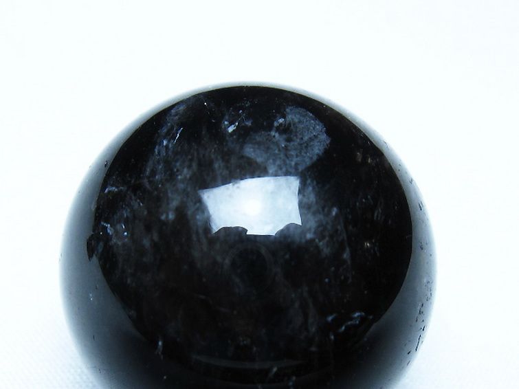 モリオン 純天然 黒水晶 丸玉 36mm [t220-10147] 2枚目