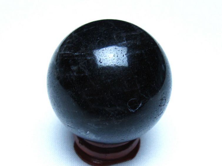 モリオン 純天然 黒水晶 丸玉 41mm [t220-10158] 3枚目