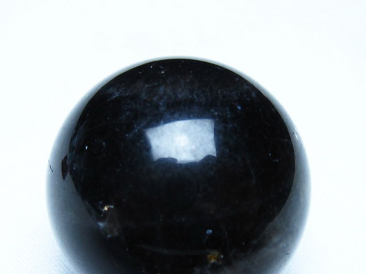 モリオン 純天然 黒水晶 丸玉 35mm [t220-10189] 2枚目