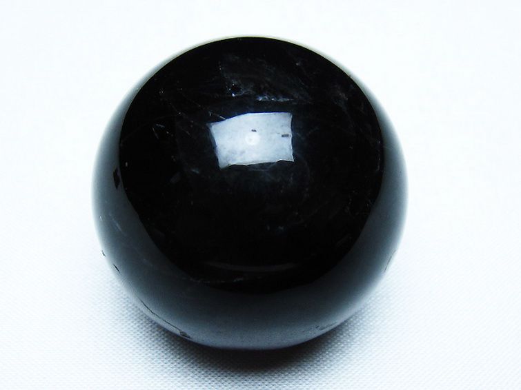 高品質　おメメ　モリオン チベット産モリオン(黒水晶)のマクラメネックレス＜お守り&魔