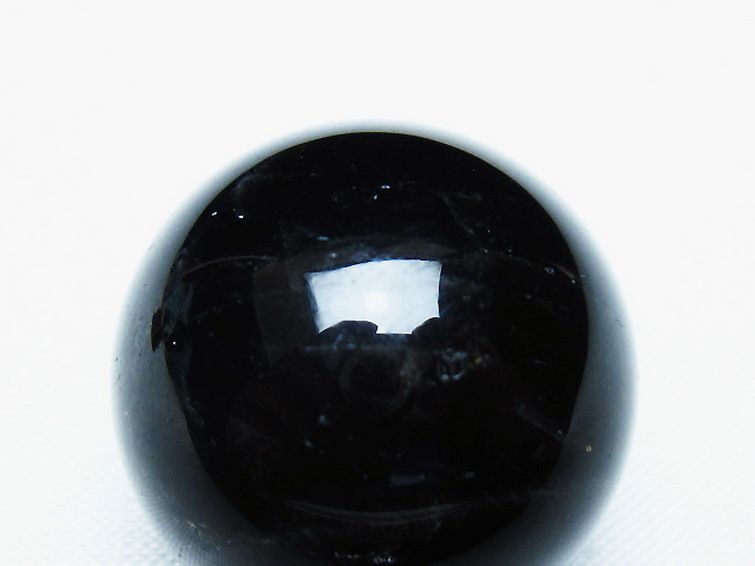 モリオン 純天然 黒水晶 丸玉 25mm [T220-9429] 2枚目
