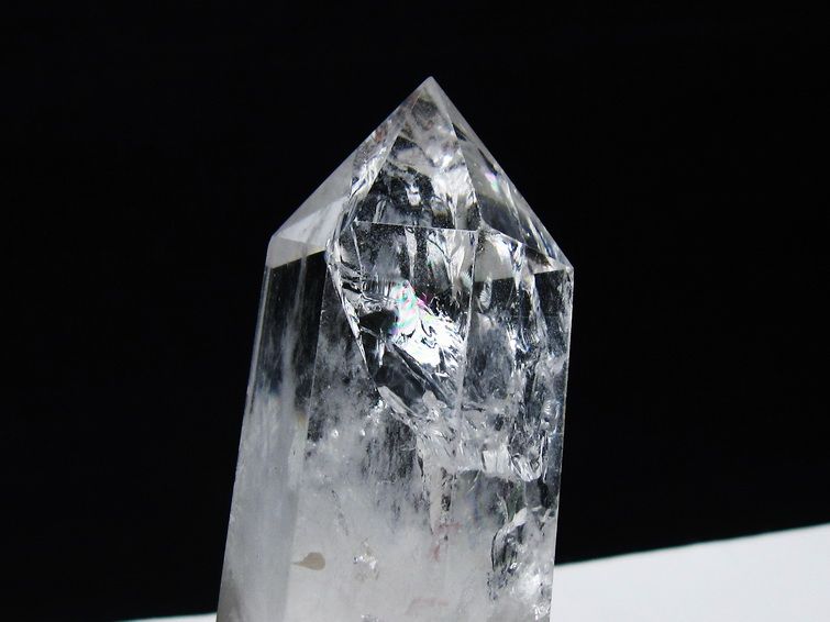 虹入りヒマラヤ水晶六角柱 [t222-2512] 3枚目