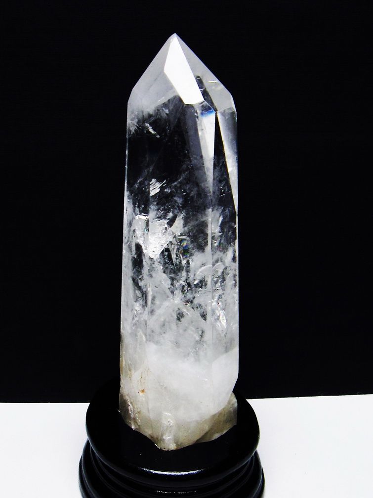 虹入りヒマラヤ水晶六角柱 [t222-2522] 1枚目