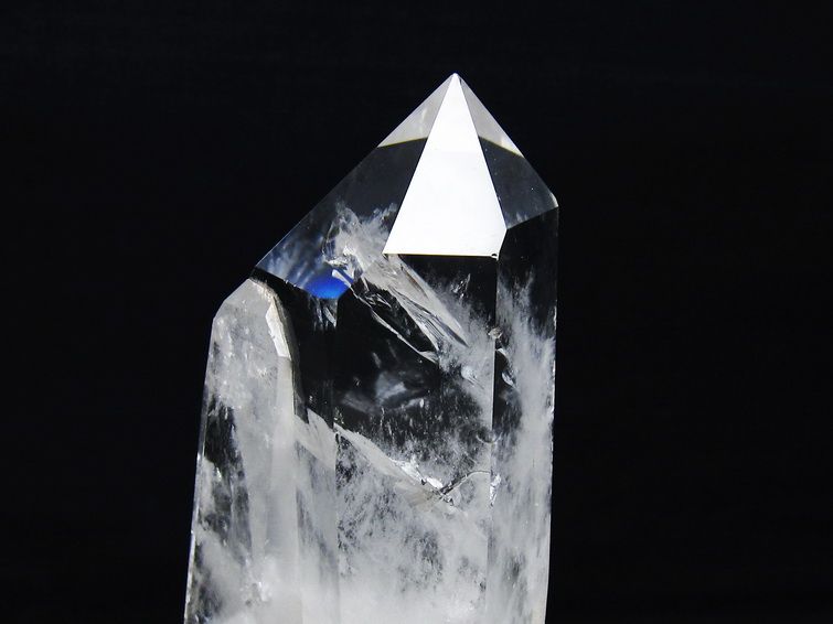 虹入りヒマラヤ水晶六角柱 [t222-2527] 2枚目