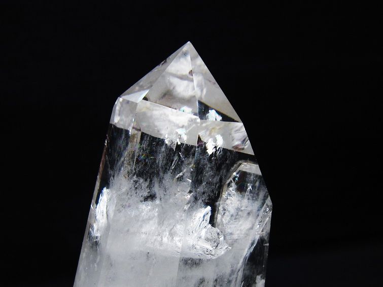 虹入りヒマラヤ水晶六角柱 [t222-2527] 3枚目