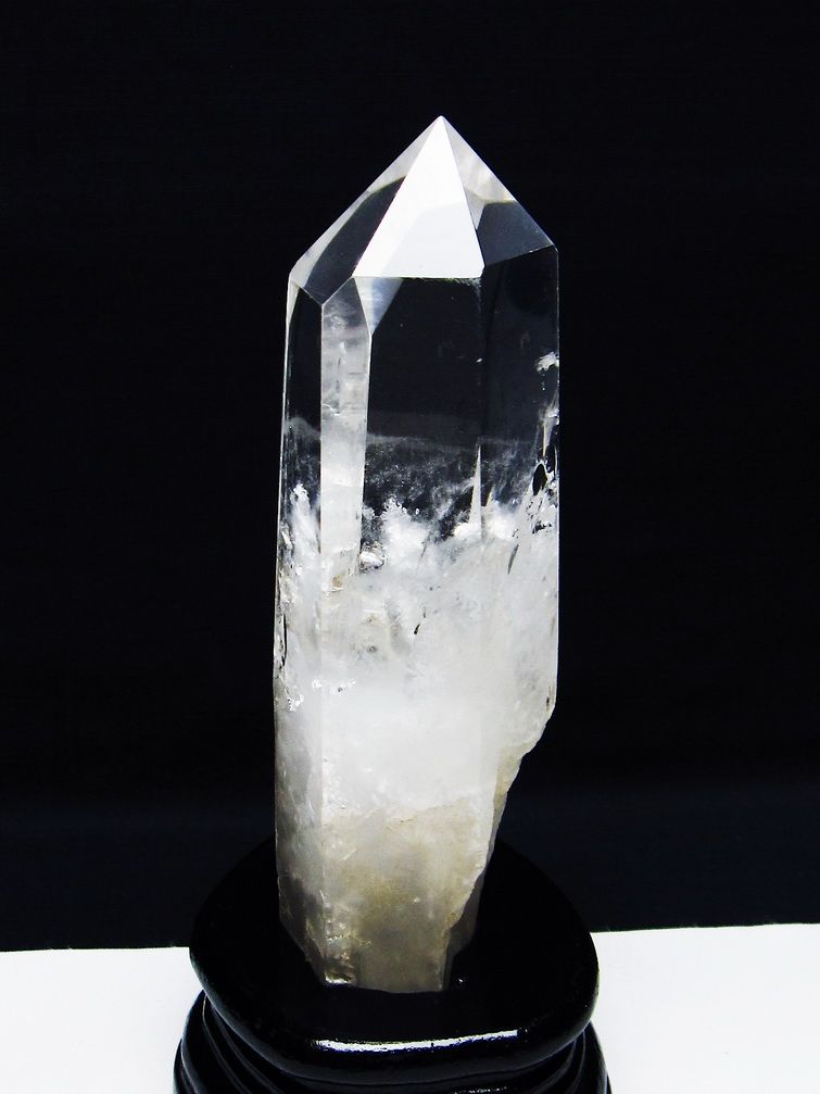 虹入りヒマラヤ水晶六角柱 [t222-2537] 1枚目