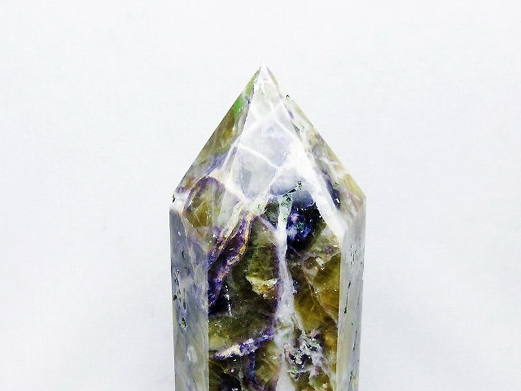 1.9Kgアメリカ　ユタ州産ティファニーストーン六角柱 [t222-2679] 2枚目