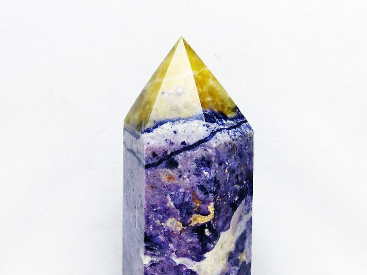 1.1Kgアメリカ　ユタ州産ティファニーストーン六角柱 [t222-2717] 3枚目