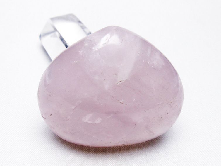 ローズクォーツハート置物[T225-8319] 2枚目