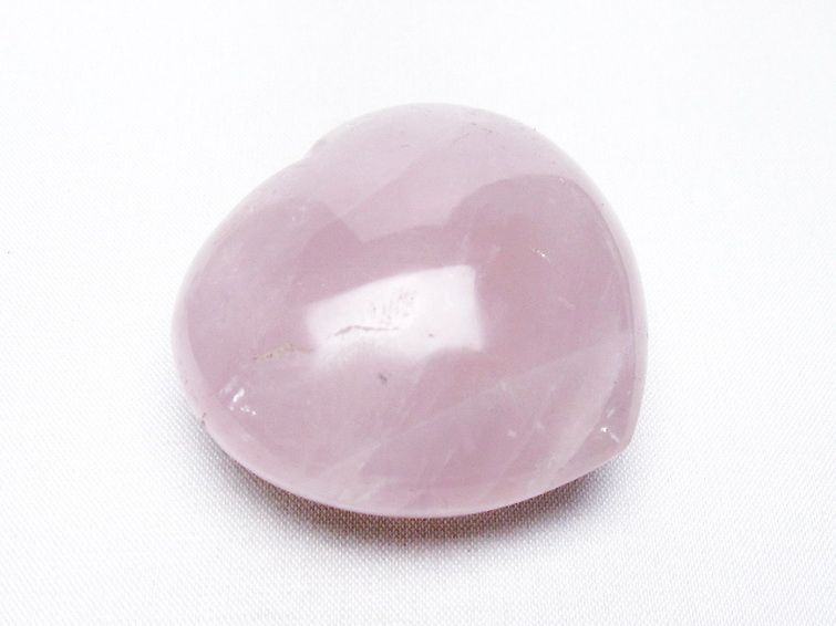 ローズクォーツハート置物[T225-8319] 3枚目