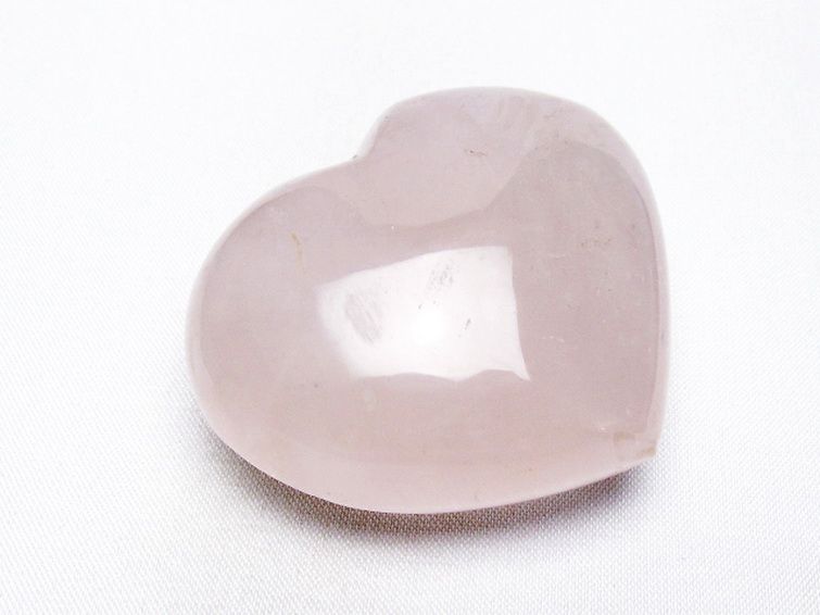 ローズクォーツハート置物[T225-8321] 3枚目