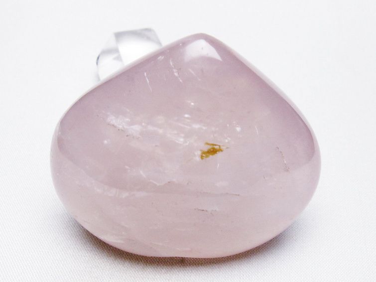 ローズクォーツハート置物[T225-8323] 2枚目