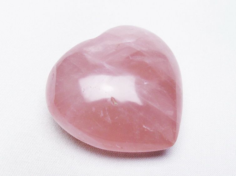 ローズクォーツハート置物[T225-8330] 3枚目