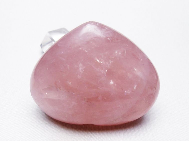 ローズクォーツハート置物[T225-8335] 2枚目