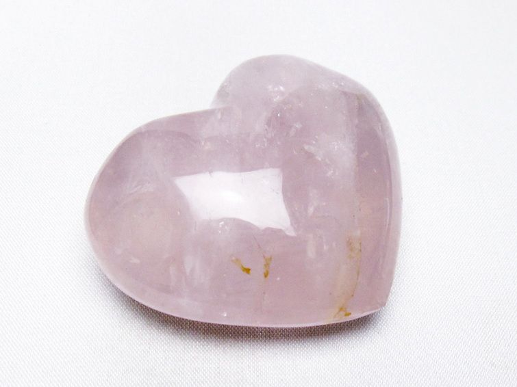 ローズクォーツハート置物[T225-8340] 3枚目
