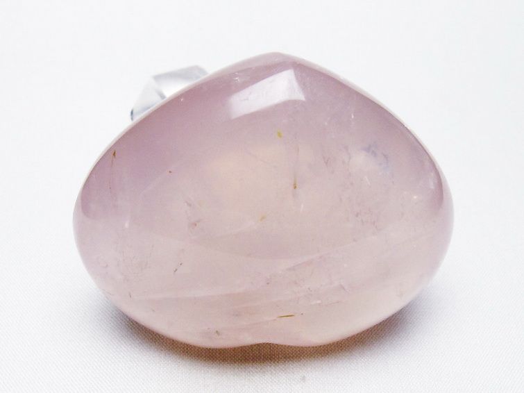 ローズクォーツハート置物[T225-8348] 2枚目