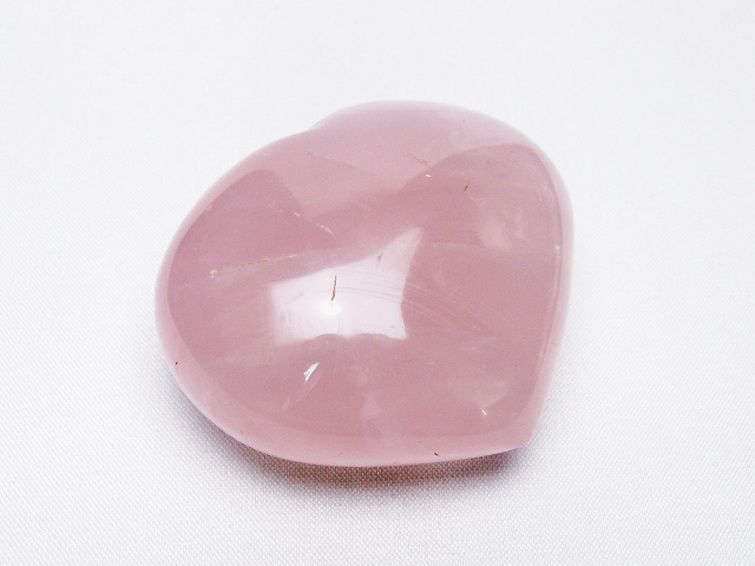 ローズクォーツハート置物[T225-8350] 3枚目