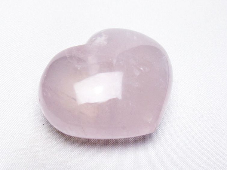 ローズクォーツハート置物[T225-8357] 3枚目