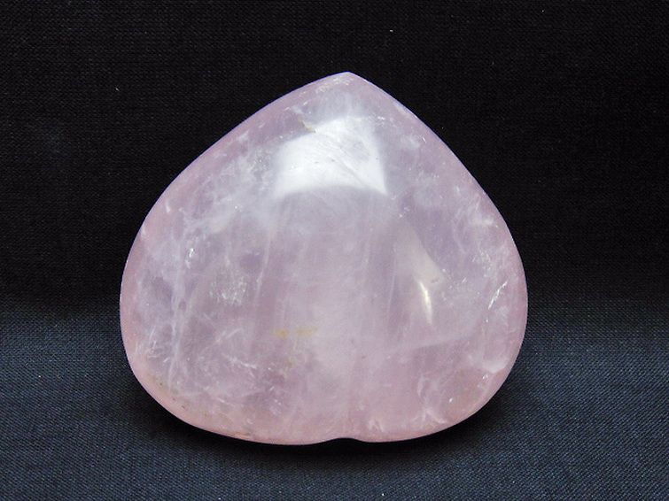 ローズクォーツハート置物 [t225-8623] 3枚目