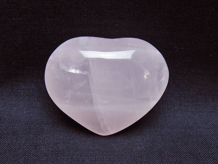 ローズクォーツハート置物 [t225-8651] 1枚目