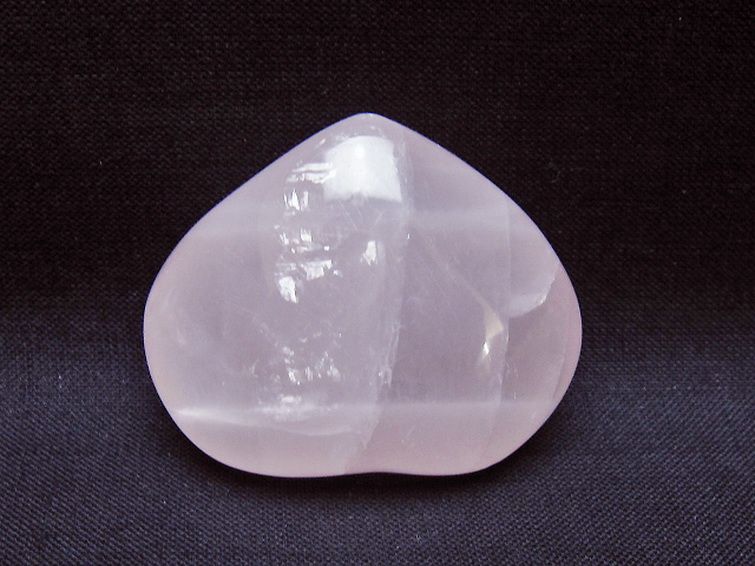 ローズクォーツハート置物 [t225-8651] 3枚目