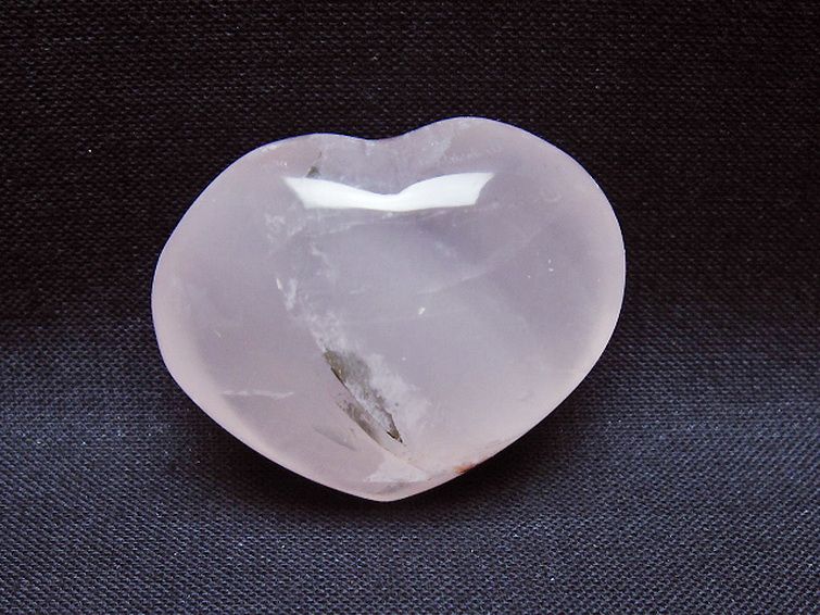 ローズクォーツハート置物 [t225-8671] 1枚目