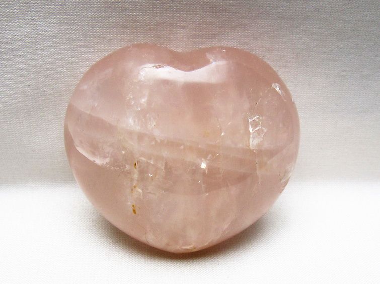 ローズクォーツハート置物 [t225-8753] 1枚目