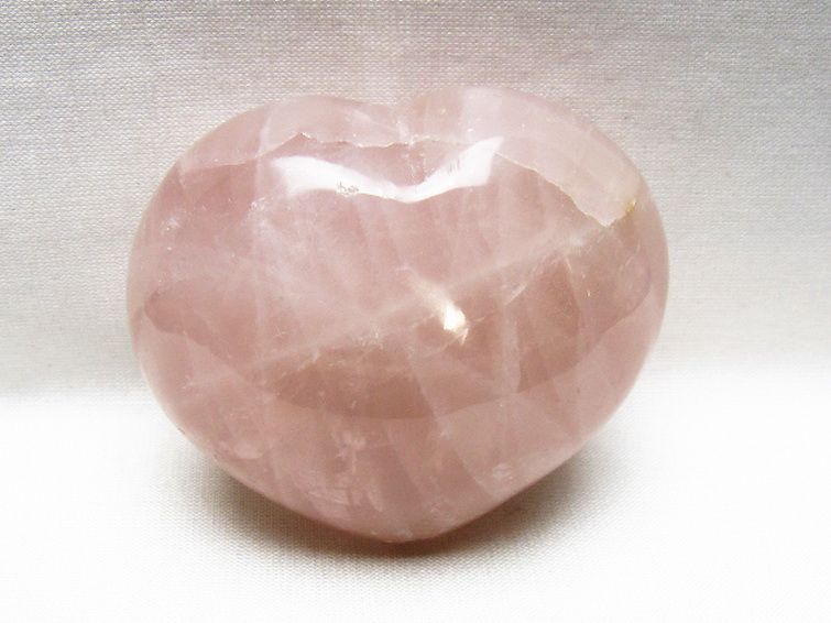 ローズクォーツハート置物 [t225-8770] 1枚目