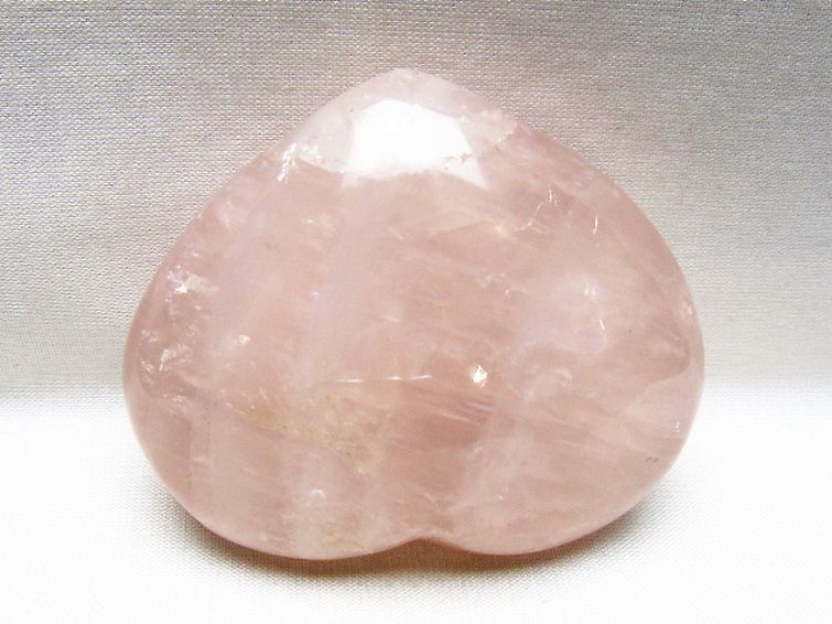 ローズクォーツハート置物 [t225-8774] 2枚目