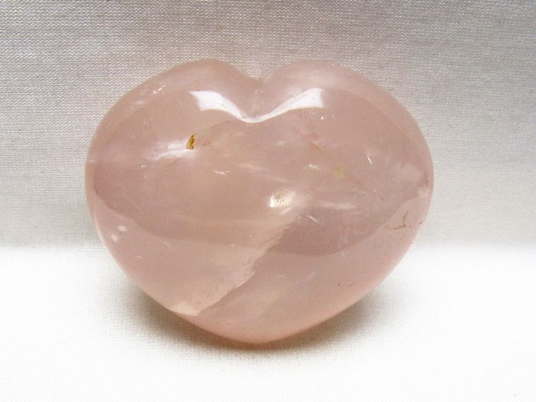 ローズクォーツハート置物 [t225-8780] 1枚目