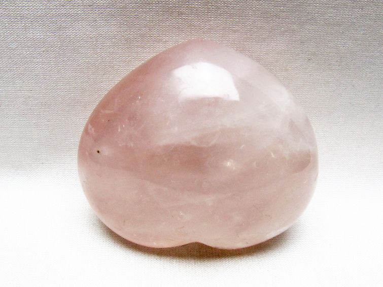 ローズクォーツハート置物 [t225-8787] 2枚目