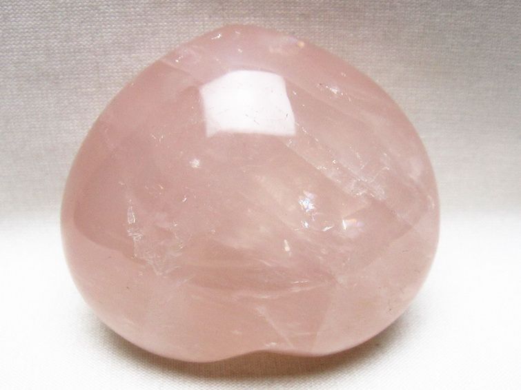 ローズクォーツハート置物 [t225-8805] 2枚目