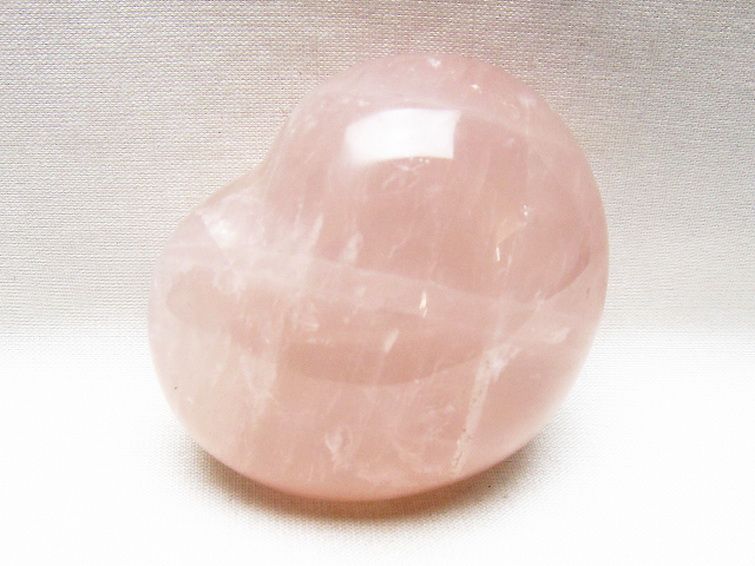 ローズクォーツハート置物 [t225-8805] 3枚目