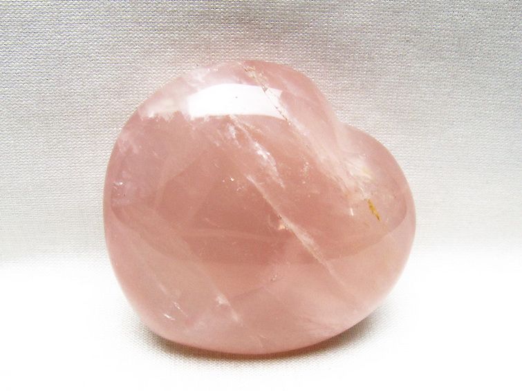 ローズクォーツハート置物 [t225-8812] 3枚目