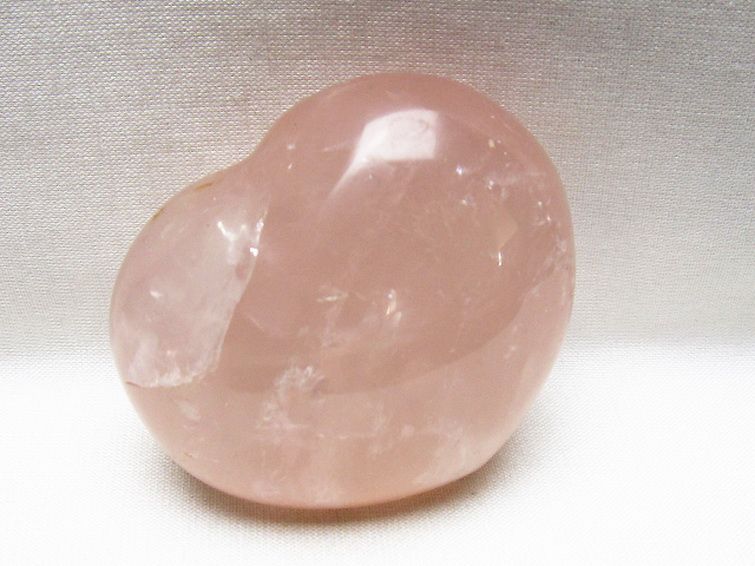 ローズクォーツハート置物 [t225-8827] 3枚目
