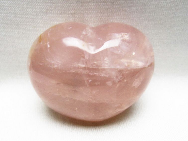 ローズクォーツハート置物 [t225-8833] 1枚目