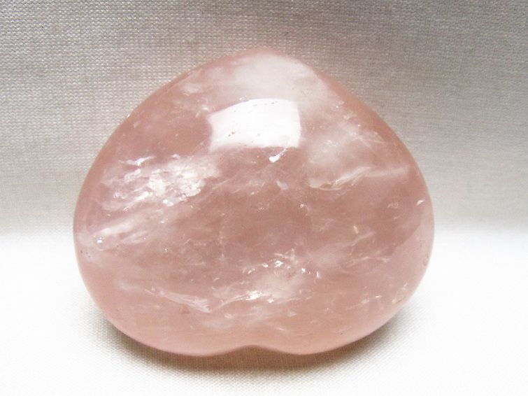 ローズクォーツハート置物 [t225-8841] 2枚目