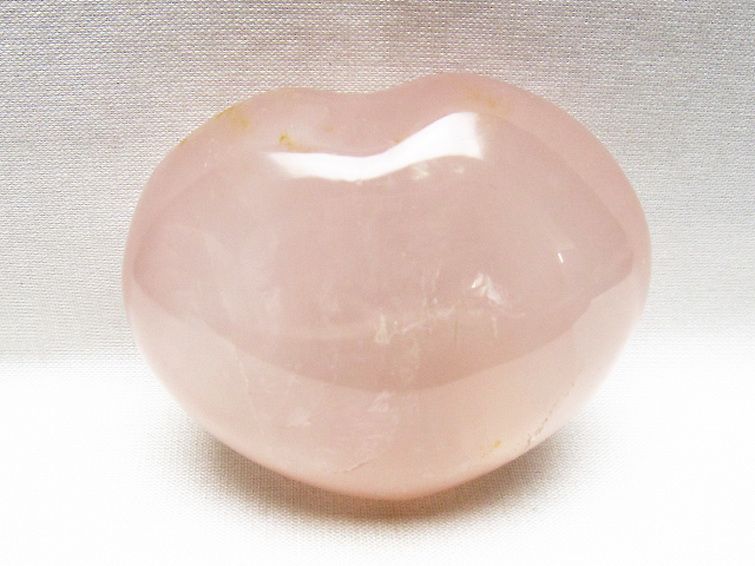 ローズクォーツハート置物 [t225-8843] 1枚目