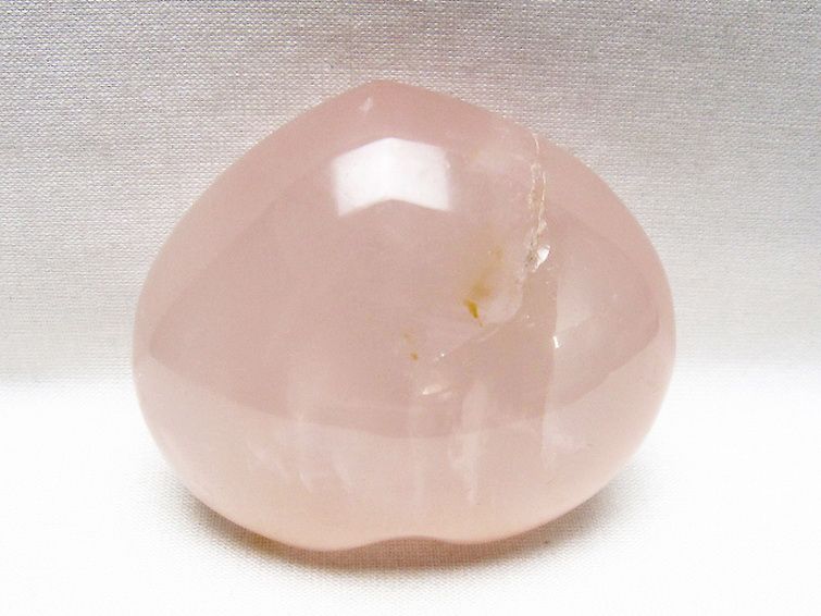 ローズクォーツハート置物 [t225-8843] 2枚目
