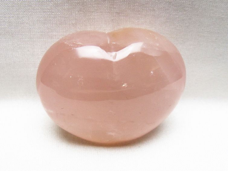 ローズクォーツハート置物 [t225-8853] 1枚目