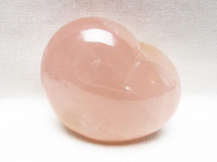 ローズクォーツハート置物 [t225-8853] 3枚目