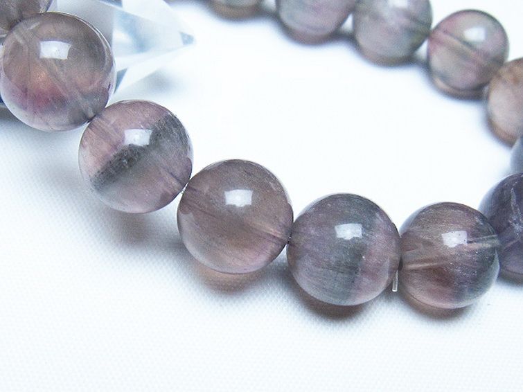 フローライト ブレスレット 12mm [T227-2405] 3枚目