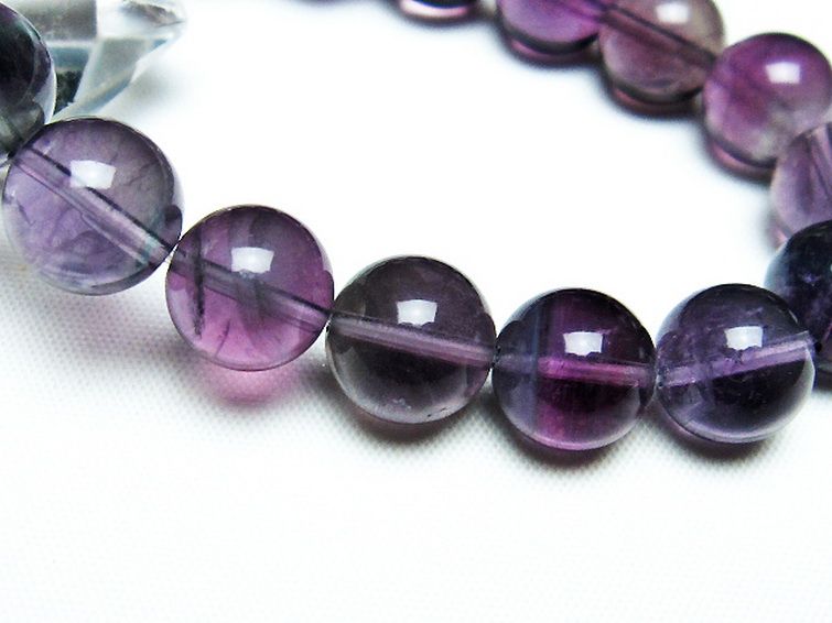 フローライト ブレスレット 11mm [t229-4659] 3枚目