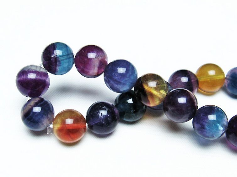 フローライト ブレスレット 11mm [t229-4860] 2枚目