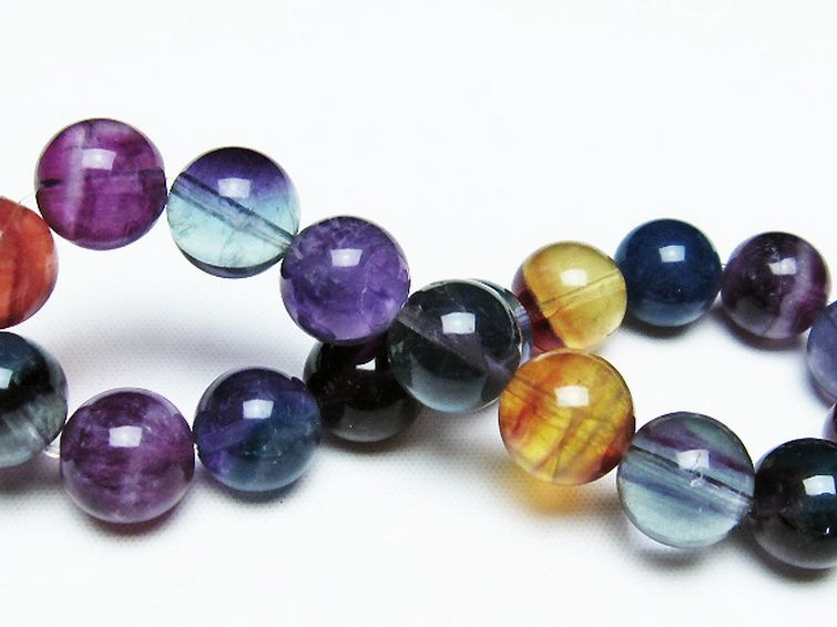 フローライト ブレスレット 11mm [t229-4862] 2枚目